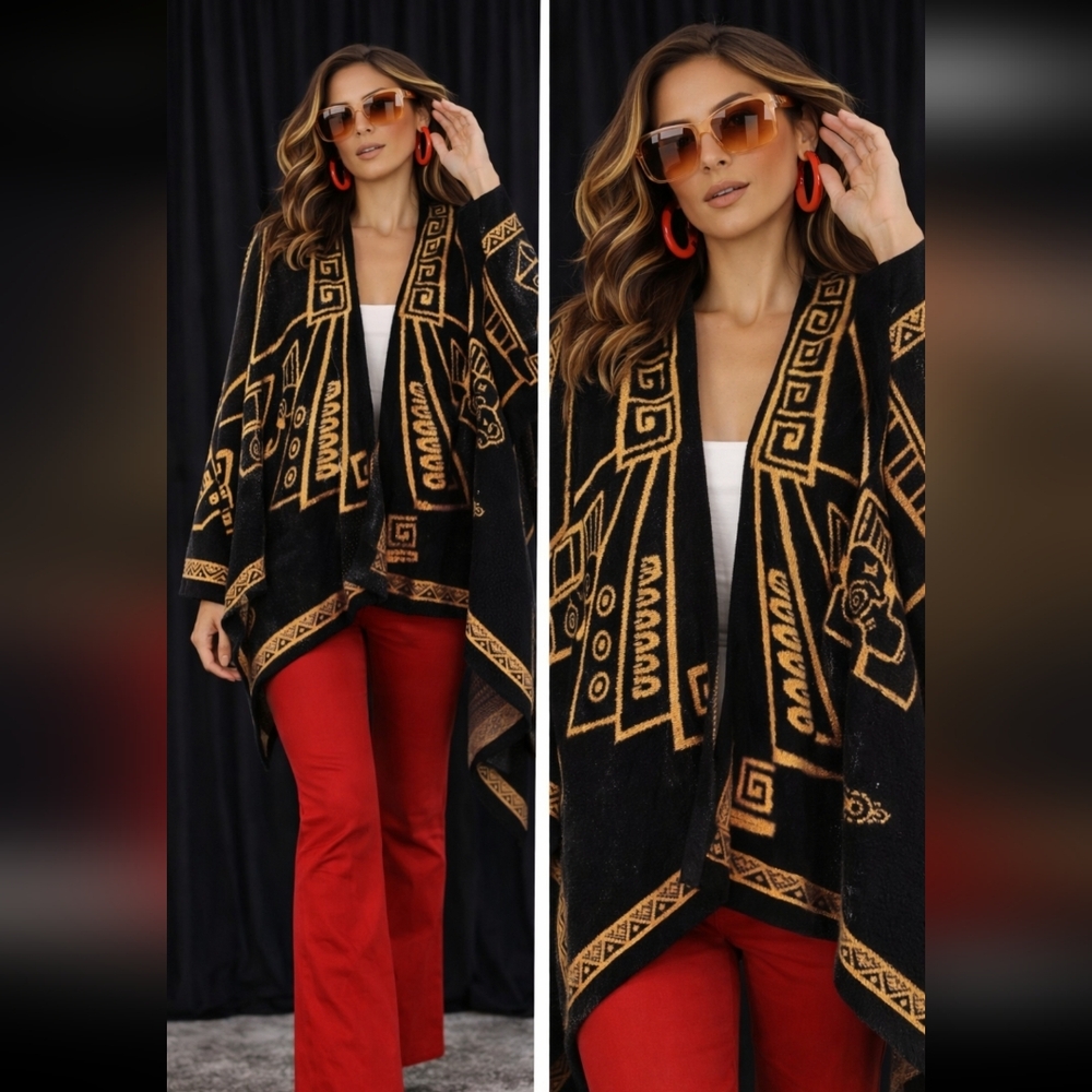 $2,300 Retail – Limited Collector’s Piece – Muan Quetzal Cape